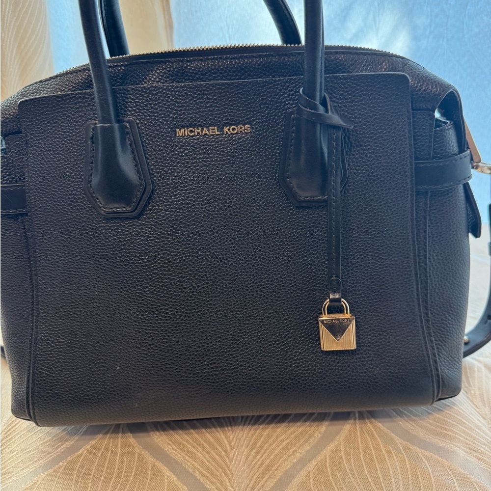 Michael Kors Black Satchel Bag
